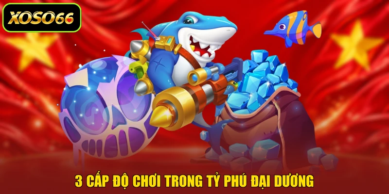 3 cấp độ chơi trong Tỷ phú đại dương